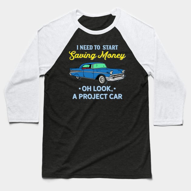 Project car Baseball T-Shirt by ArtStyleAlice